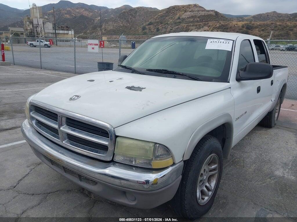 1B7HL2AN51S240750 2001 DODGE DAKOTA photo no. 2