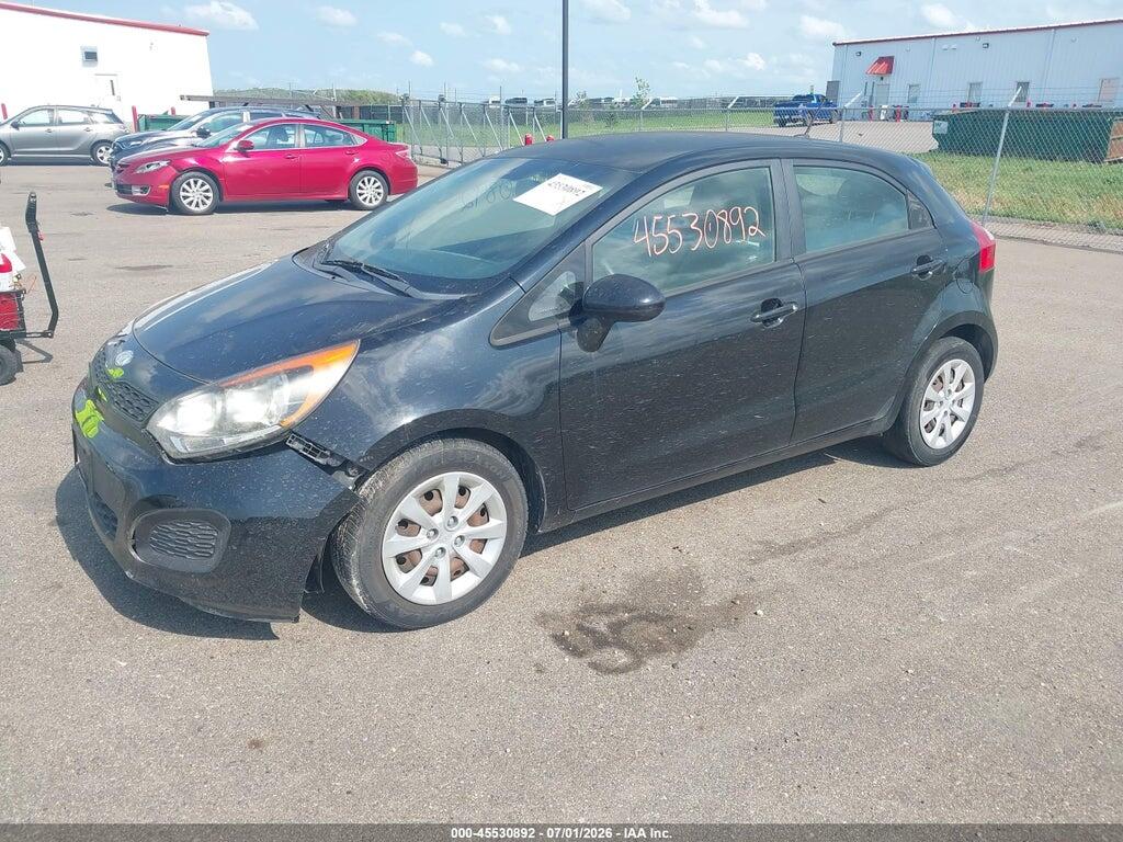 KNADM5A36D6099869 2013 KIA RIO photo no. 2