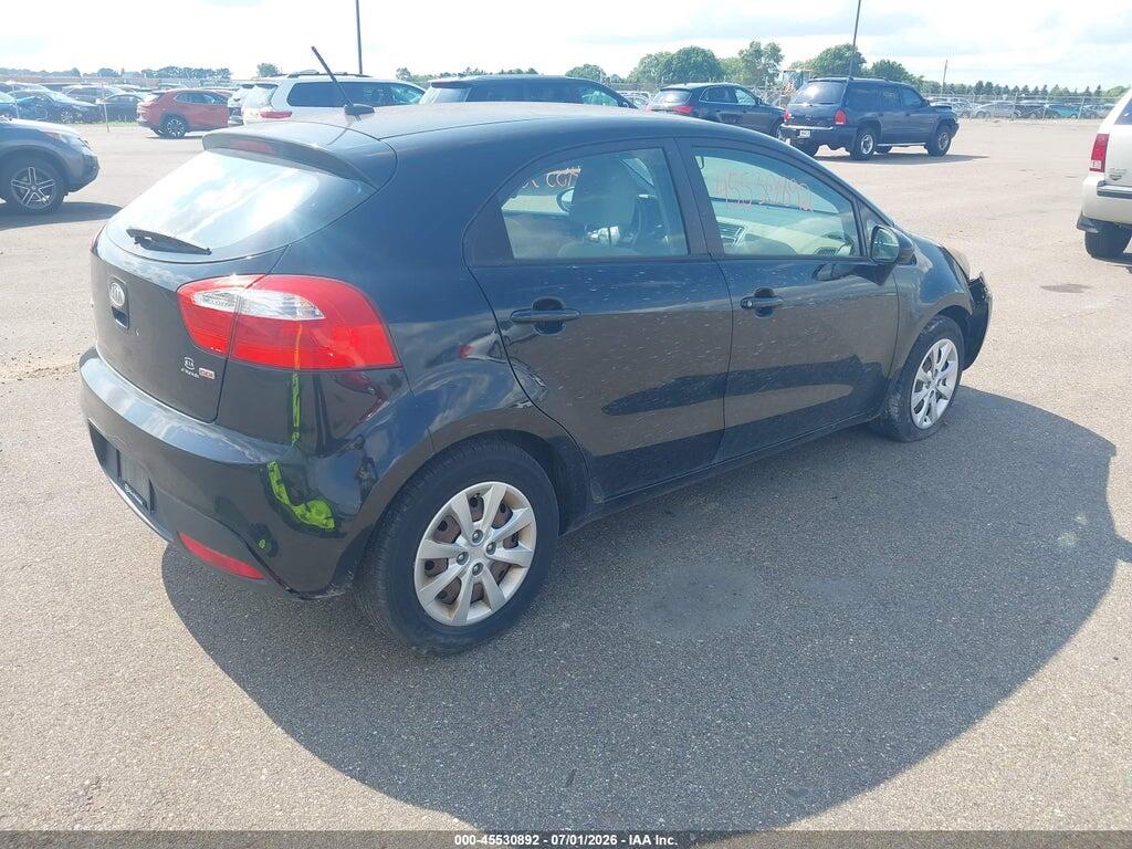 KNADM5A36D6099869 2013 KIA RIO photo no. 4