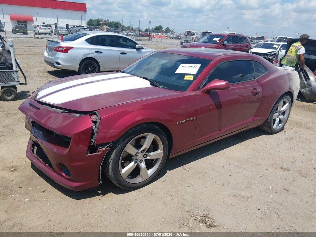 2G1FJ1EJ8A9215589 2010 CHEVROLET CAMARO photo no. 2