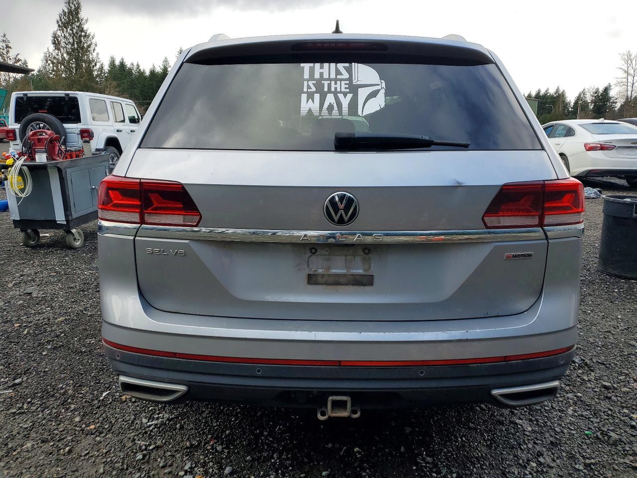 2021 VOLKSWAGEN ATLAS SEL — Фото 6 из 13