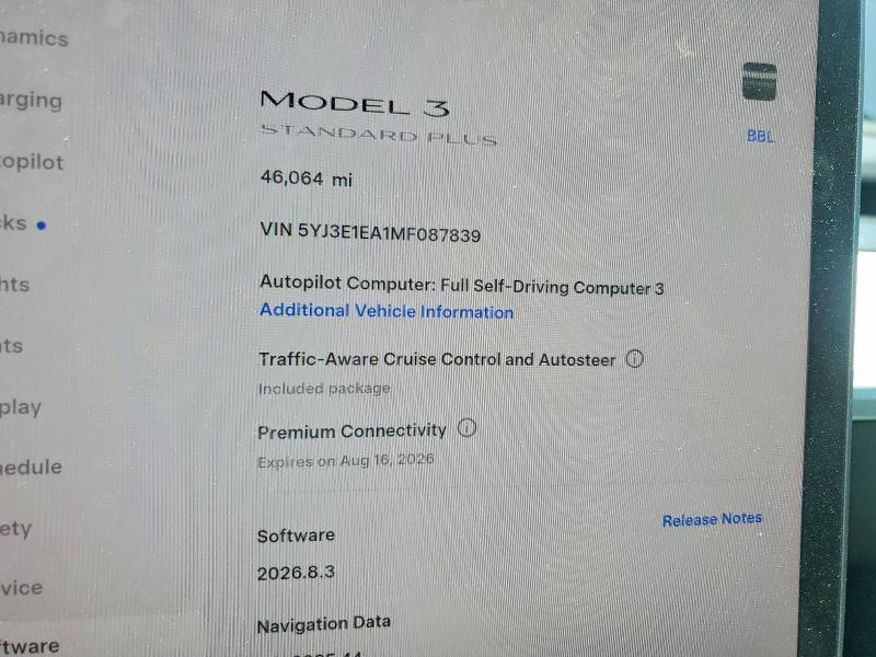 2021 TESLA MODEL 3 — Фото 9 из 12