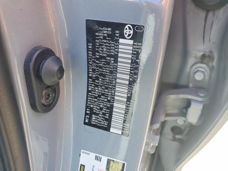 2021 TOYOTA COROLLA SE APEX — Фото 13 из 13