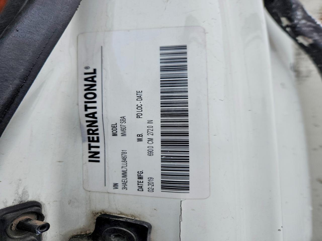 2020 INTERNATIONAL MV607 REFRIGERATED BOX TRUCK — Фото 13 из 13