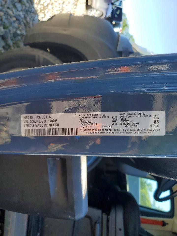 2020 RAM PROMASTER 3500 3500 HIGH — Фото 13 из 13