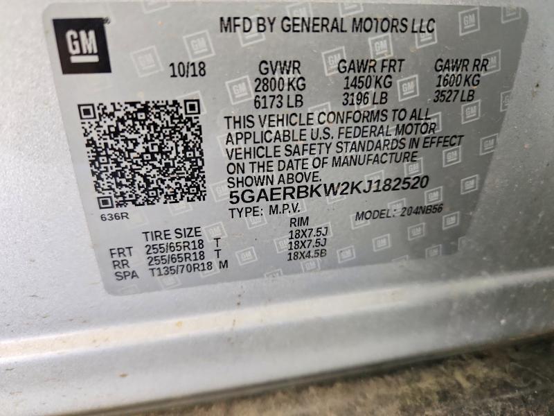 2019 BUICK ENCLAVE ESSENCE — Фото 14 из 14