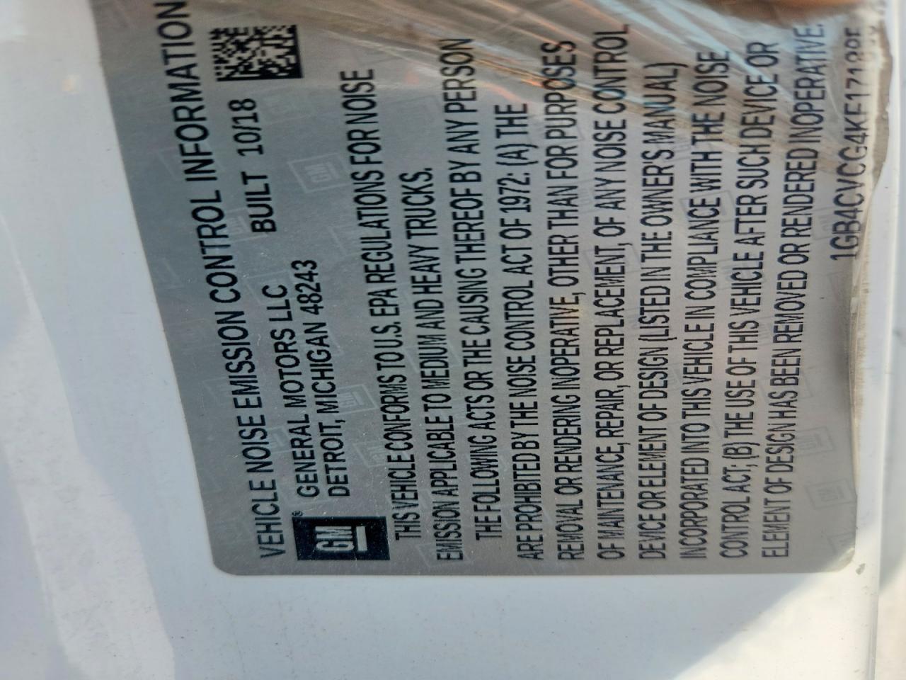 2019 CHEVROLET SILVERADO C3500 6.0L V-8 FLAT BED — Фото 12 из 12