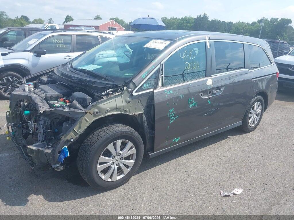 5FNRL5H64HB009625 2017 HONDA ODYSSEY photo no. 2