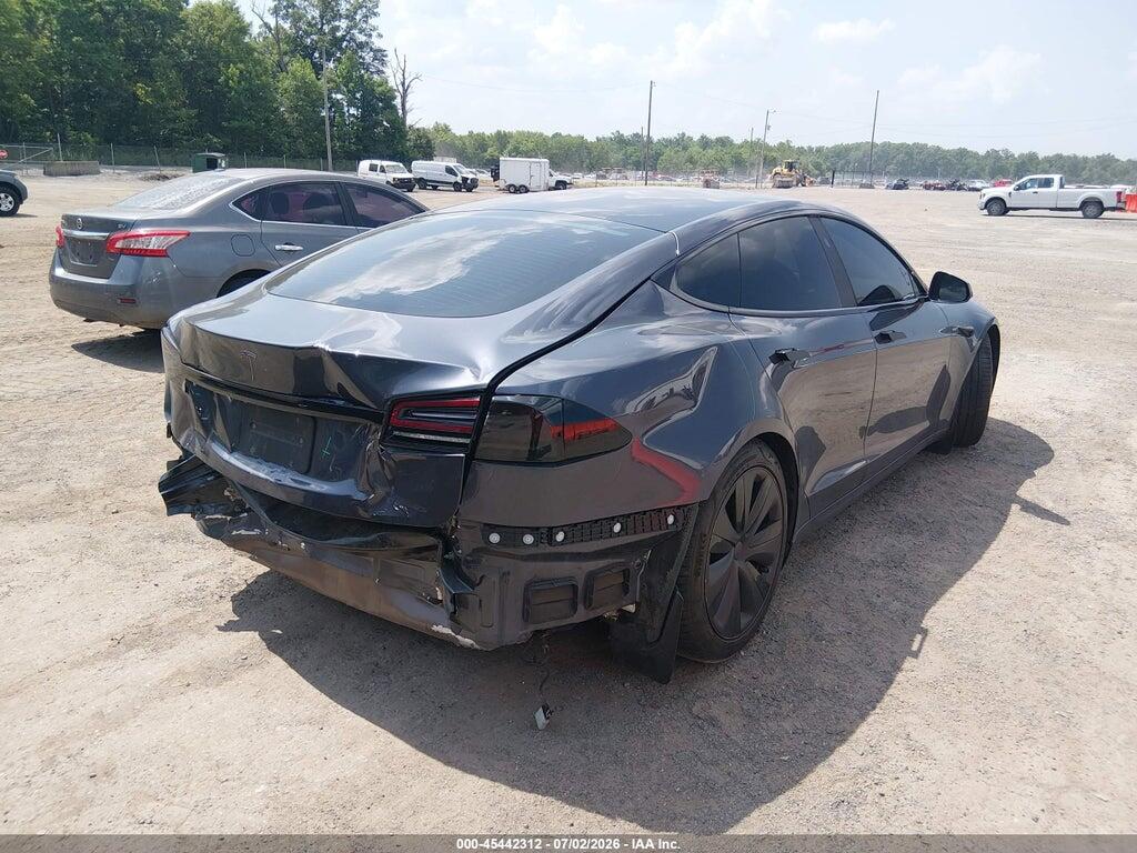 5YJSA1E5XNF484283 2022 TESLA MODEL S photo no. 4