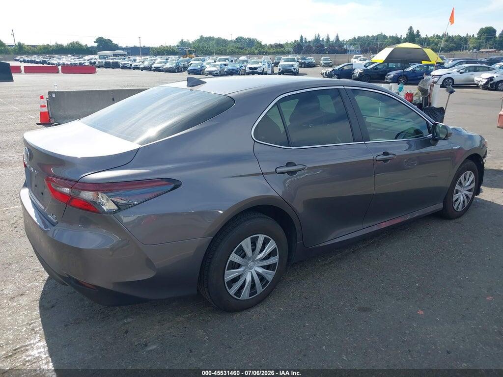 4T1H31AK6MU562883 2021 TOYOTA CAMRY photo no. 4
