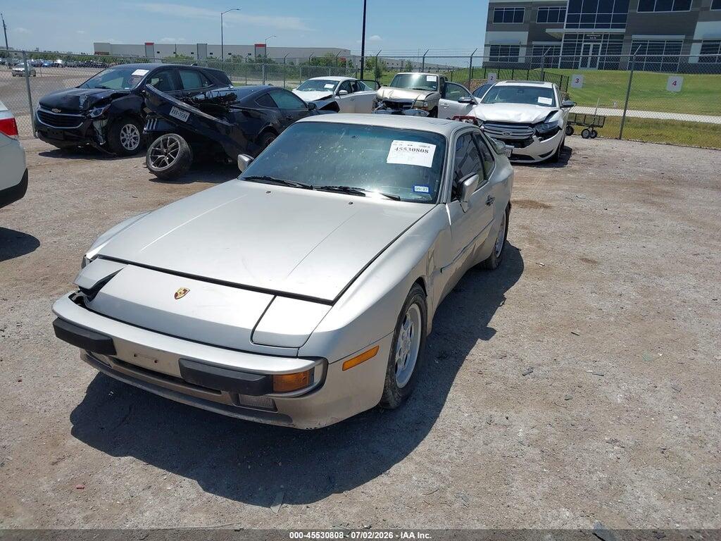 WP0AA0942GN451869 1986 PORSCHE 944 photo no. 2