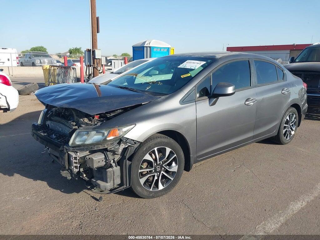 19XFB2F99DE034554 2013 HONDA CIVIC photo no. 2