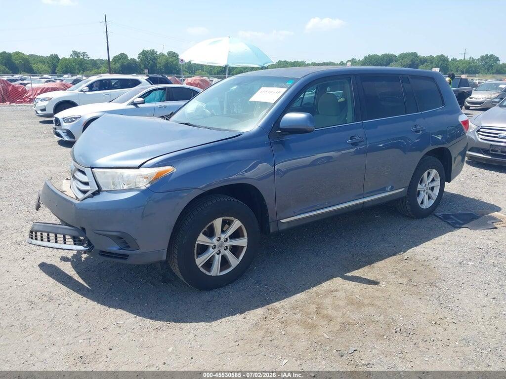 5TDZA3EH2CS019333 2012 TOYOTA HIGHLANDER photo no. 2