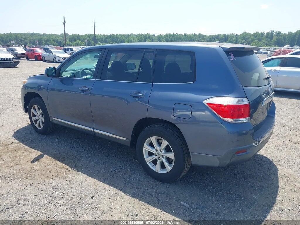 5TDZA3EH2CS019333 2012 TOYOTA HIGHLANDER photo no. 3