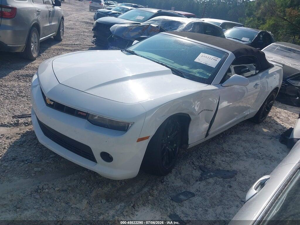 2G1FF3D34F9272265 2015 CHEVROLET CAMARO photo no. 2