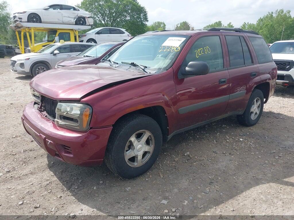 1GNDT13S352159156 2005 CHEVROLET TRAILBLAZER photo no. 2