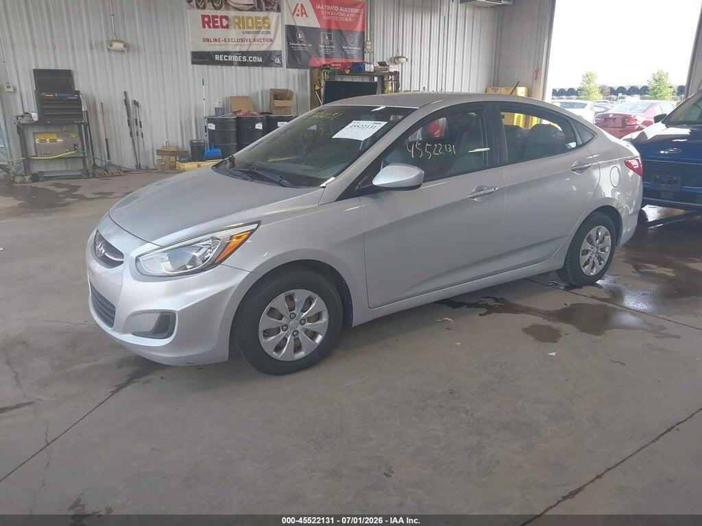KMHCT4AE2FU819305 2015 HYUNDAI ACCENT photo no. 2