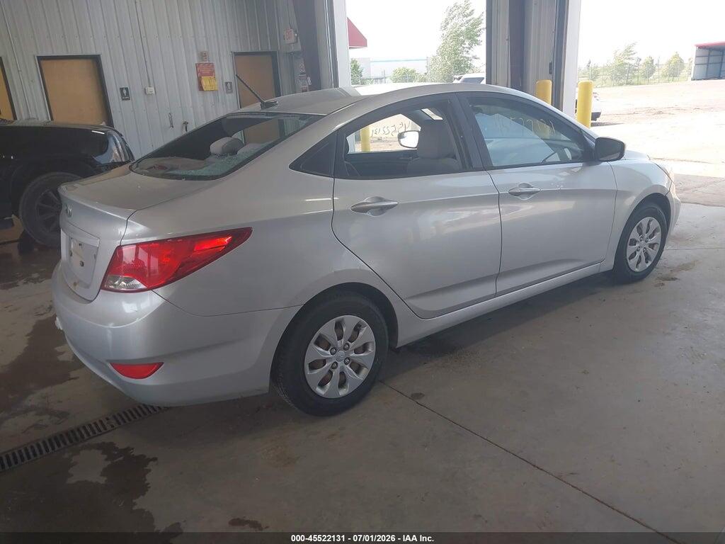 KMHCT4AE2FU819305 2015 HYUNDAI ACCENT photo no. 4
