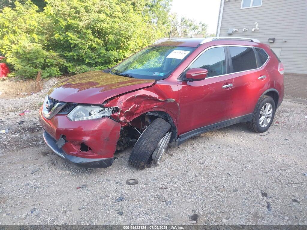KNMAT2MV8FP556215 2015 NISSAN ROGUE photo no. 2