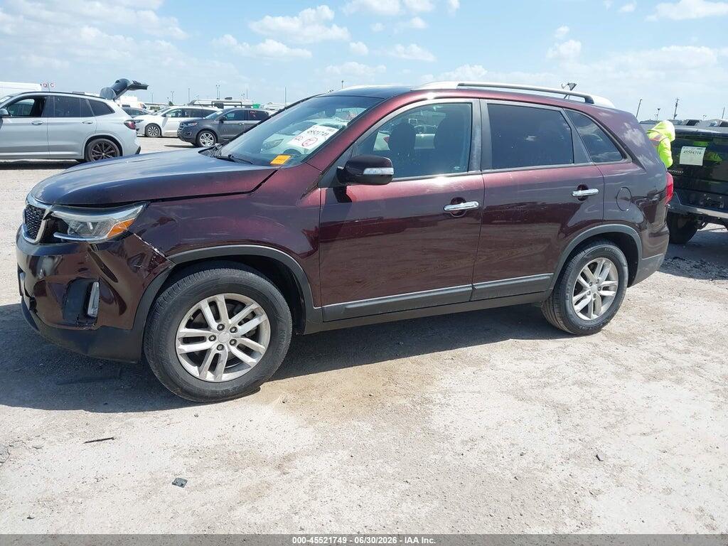 5XYKT4A68EG460972 2014 KIA SORENTO photo no. 2