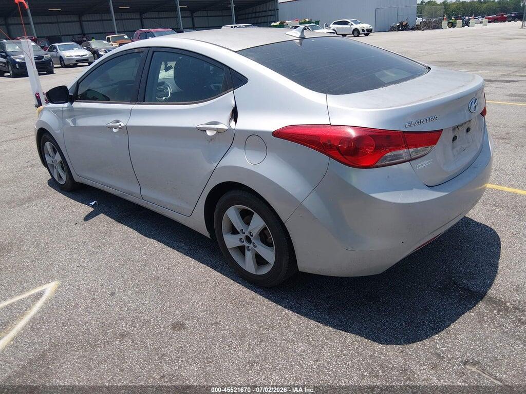 5NPDH4AE9CH079090 2012 HYUNDAI ELANTRA photo no. 3