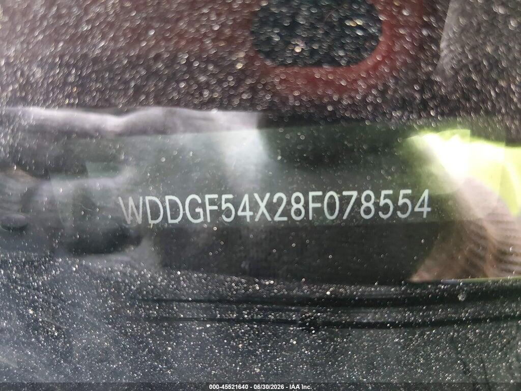 WDDGF54X28F078554 2008 MERCEDES-BENZ C 300 photo no. 9