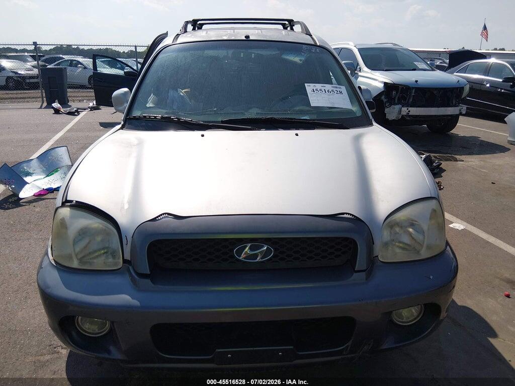 KM8SC13D54U817172 2004 HYUNDAI SANTA FE photo no. 11