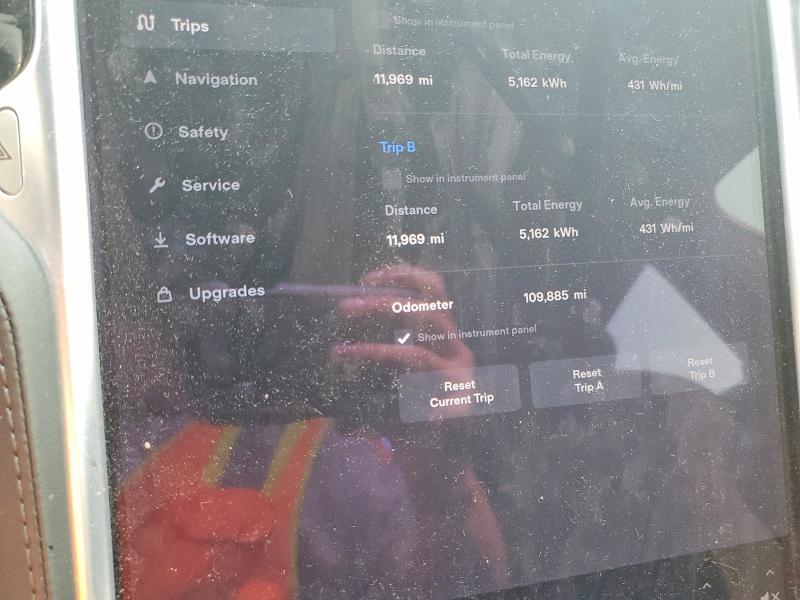 5YJSA1E15HF209700 2017 TESLA MODEL S photo no. 9