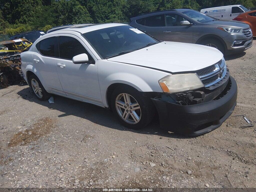 1C3CDZCG4DN663454 2013 DODGE AVENGER photo no. 1