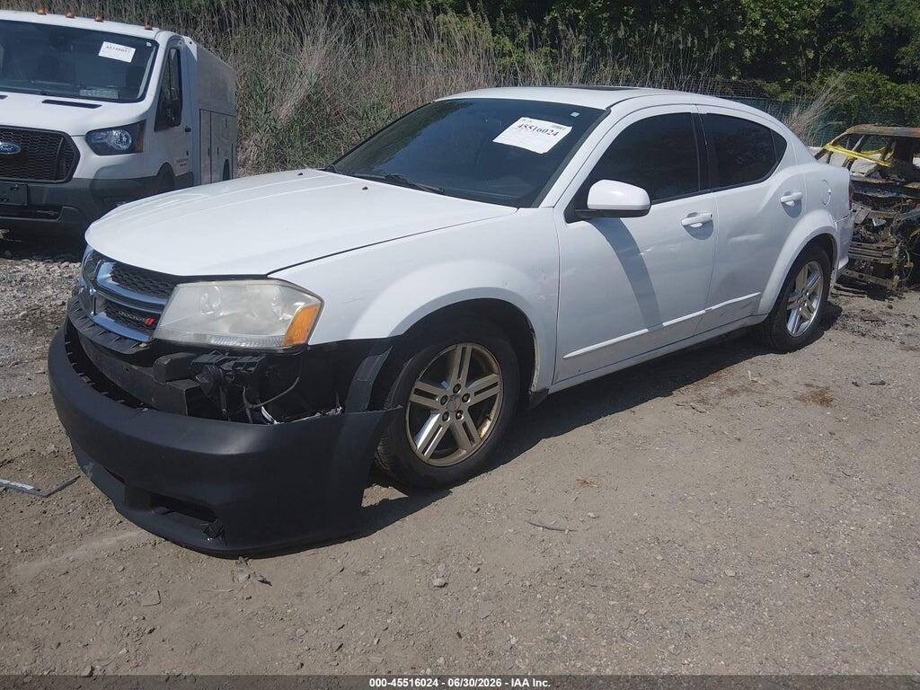 1C3CDZCG4DN663454 2013 DODGE AVENGER photo no. 2