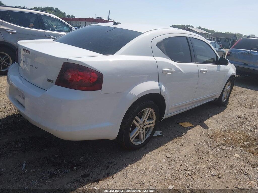 1C3CDZCG4DN663454 2013 DODGE AVENGER photo no. 4