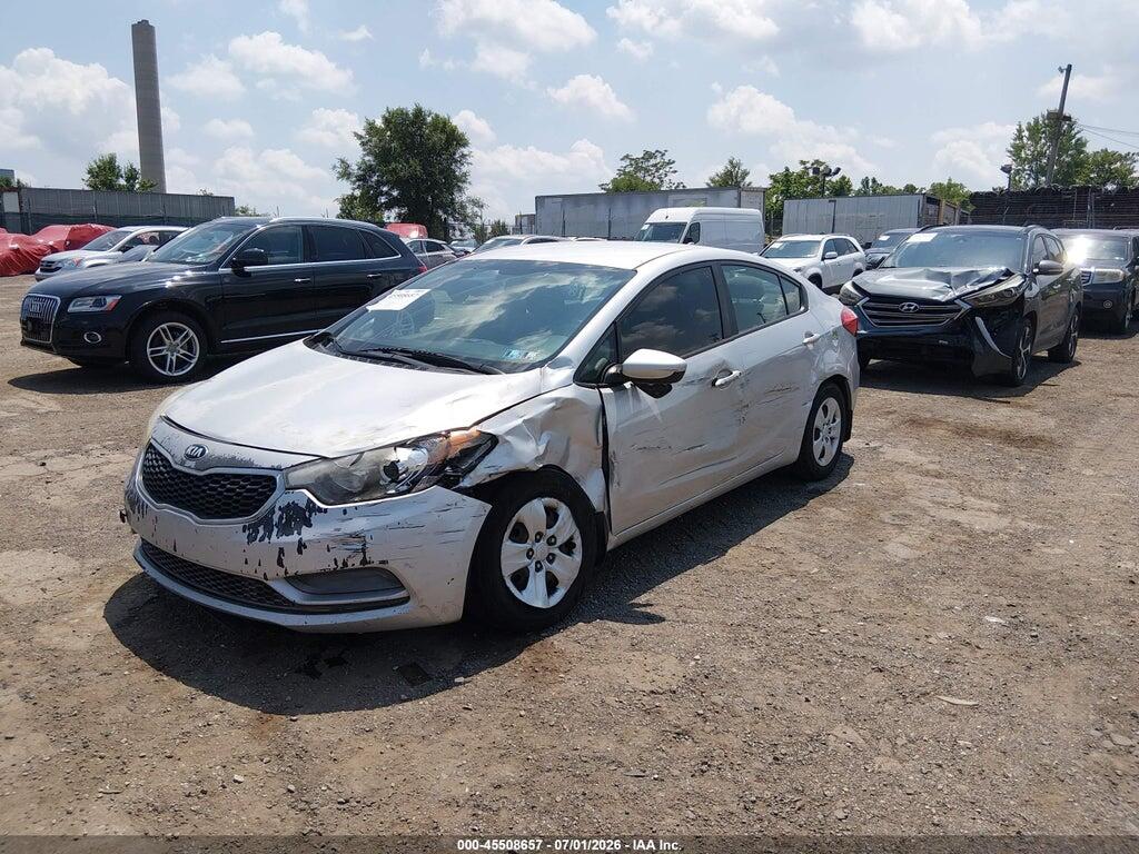 KNAFK4A63F5433660 2015 KIA FORTE photo no. 2