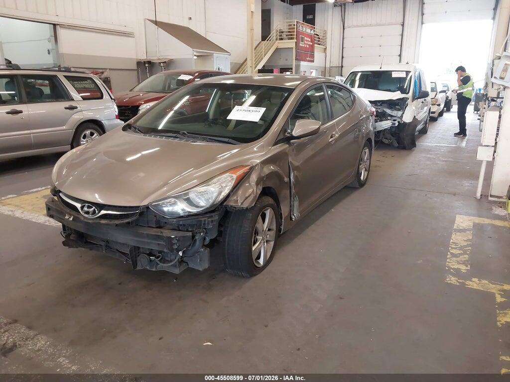 5NPDH4AE5DH309564 2013 HYUNDAI ELANTRA photo no. 2