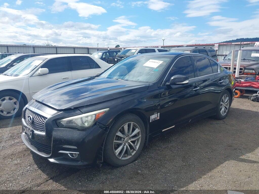 JN1BV7AR5EM686538 2014 INFINITI Q50 photo no. 2