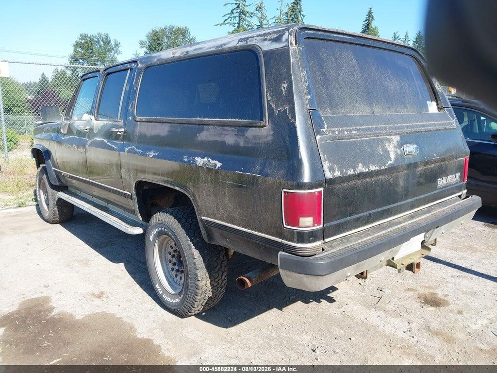 1GNGV26K2KF136514 1989 CHEVROLET SUBURBAN photo no. 3