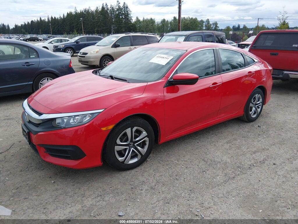 2HGFC2F56GH560208 2016 HONDA CIVIC photo no. 2