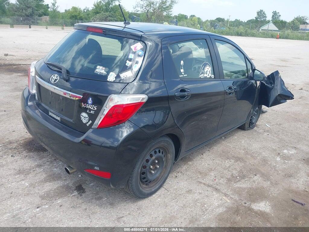 JTDKTUD35ED588067 2014 TOYOTA YARIS photo no. 4