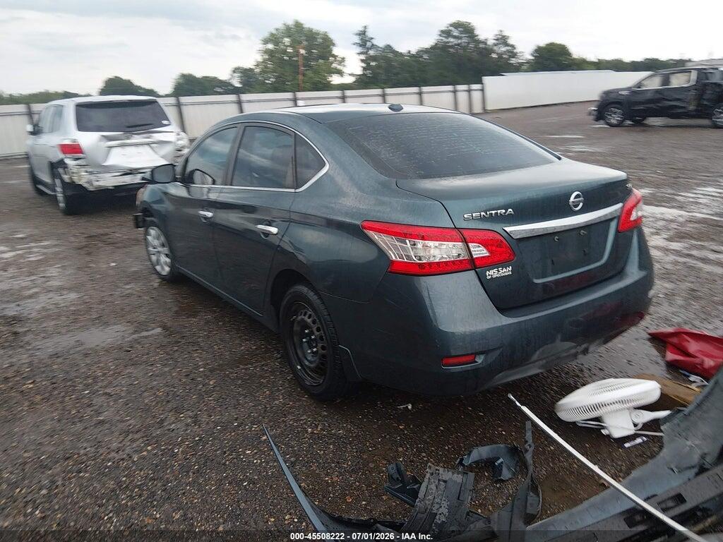 3N1AB7AP7FY219686 2015 NISSAN SENTRA photo no. 2