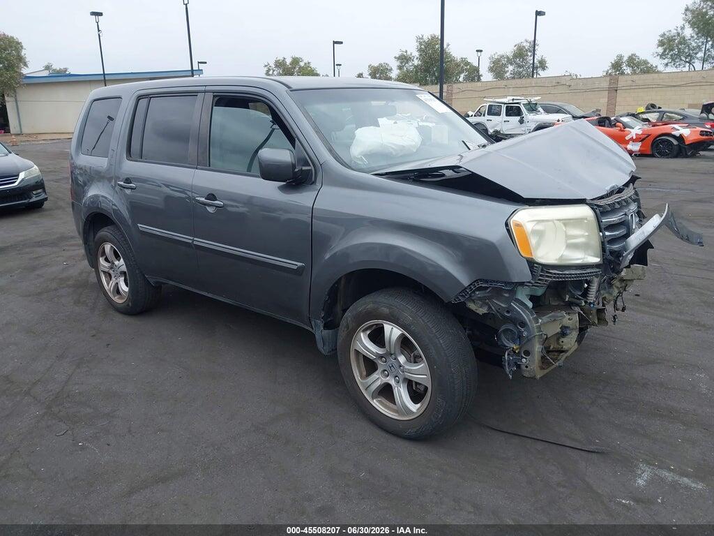 5FNYF3H52DB023838 2013 HONDA PILOT photo no. 1