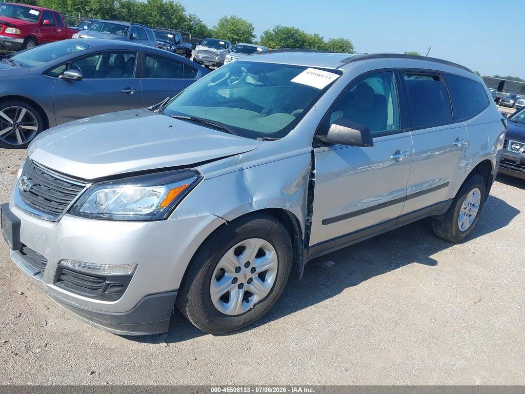 1GNKVFKD2DJ131564 2013 CHEVROLET TRAVERSE photo no. 2