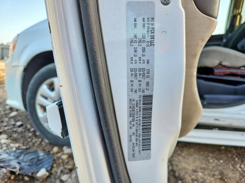 2016 DODGE GRAND CARAVAN SE — Фото 12 из 12