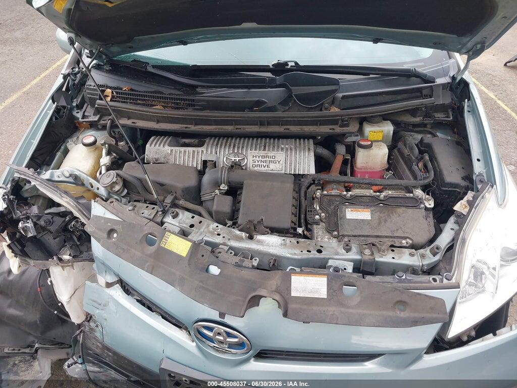JTDKN3DU7F1955387 2015 TOYOTA PRIUS photo no. 10