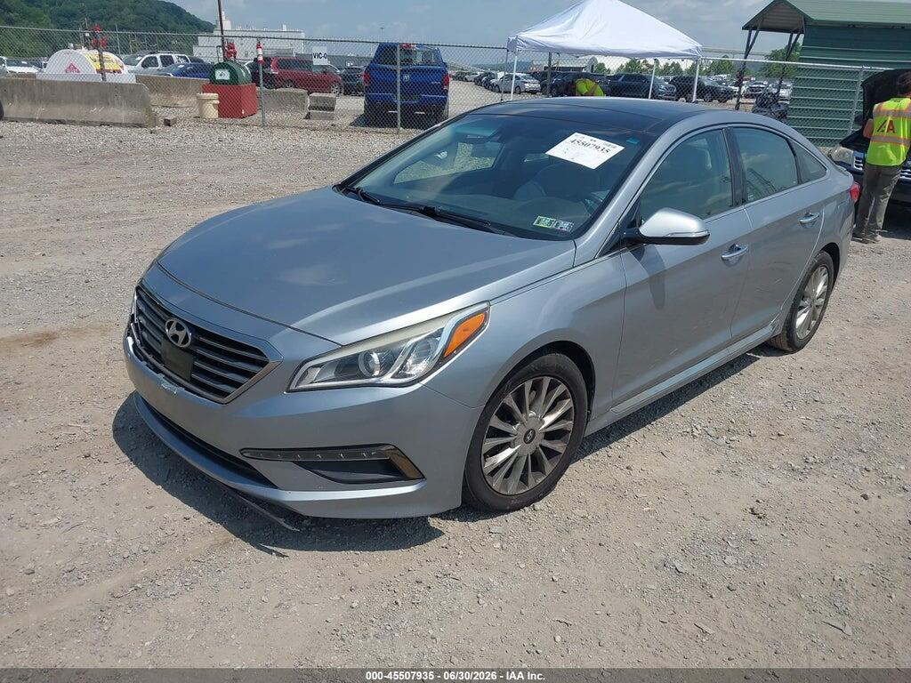 5NPE34AF0FH193835 2015 HYUNDAI SONATA photo no. 2