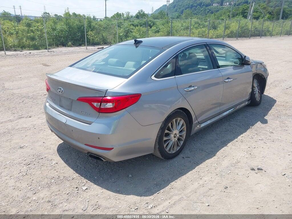 5NPE34AF0FH193835 2015 HYUNDAI SONATA photo no. 4