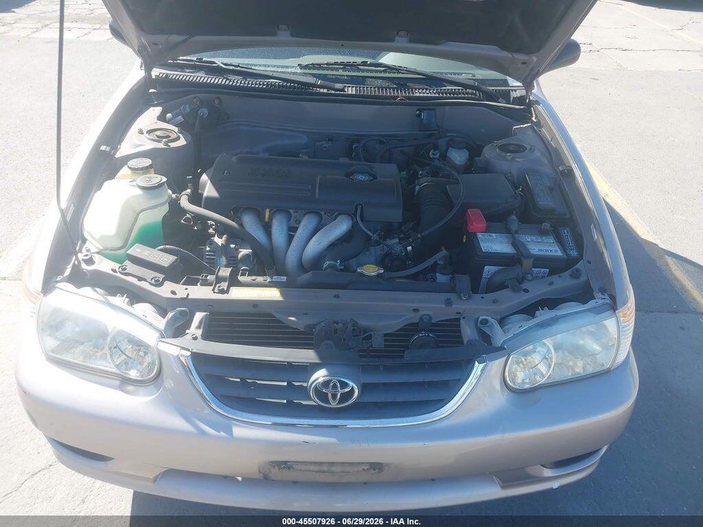 1NXBR12E41Z554144 2001 TOYOTA COROLLA photo no. 10