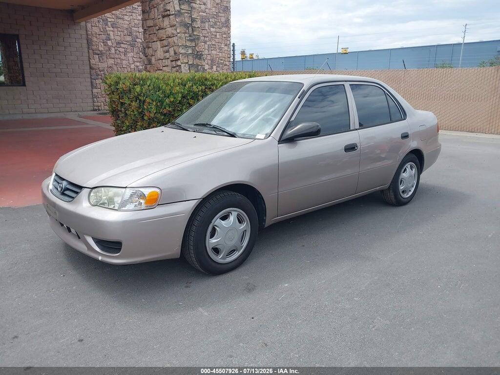 1NXBR12E41Z554144 2001 TOYOTA COROLLA photo no. 2