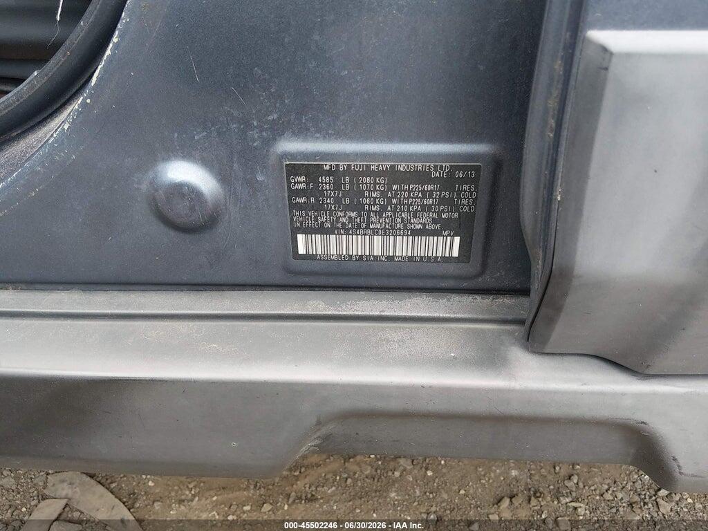 4S4BRBLC0E3206694 2014 SUBARU OUTBACK photo no. 9