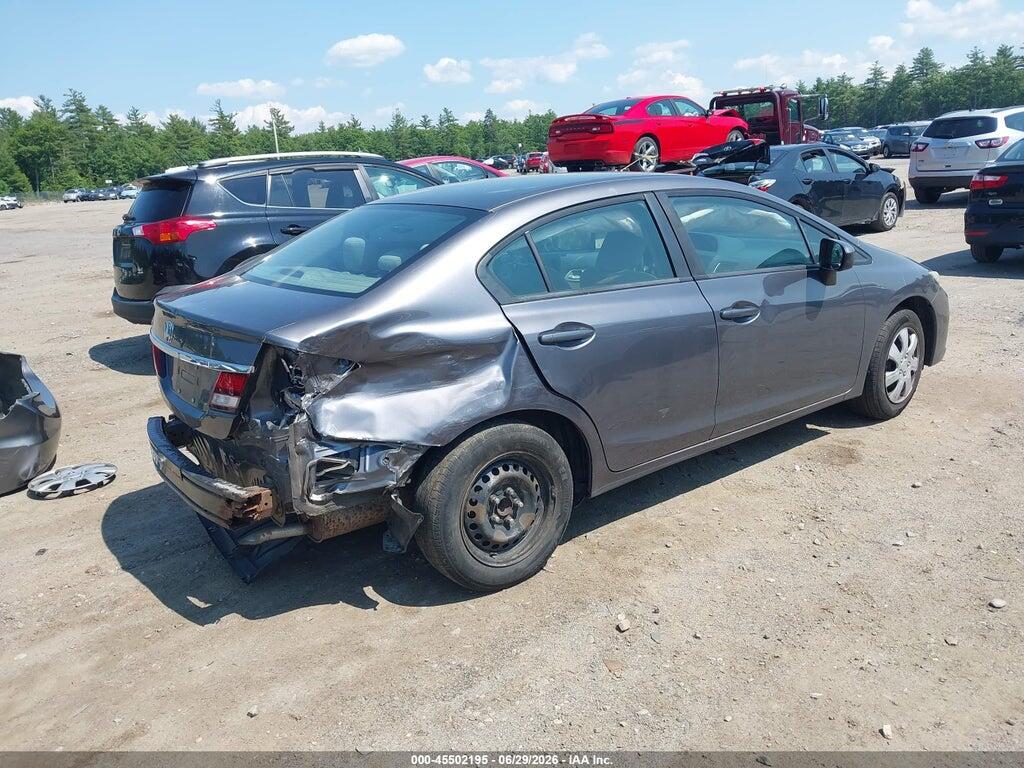 2HGFB2F54FH509632 2015 HONDA CIVIC photo no. 4