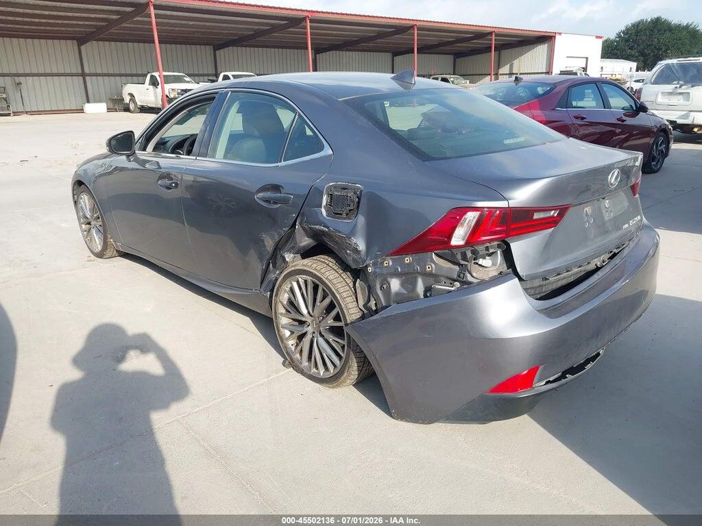 JTHCF1D25F5020591 2015 LEXUS IS 250 photo no. 3