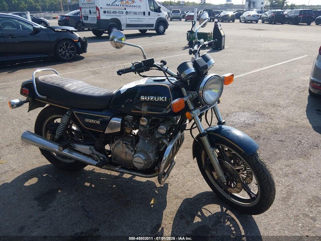 1982 SUZUKI GS850 JS1GS72G7C2101602